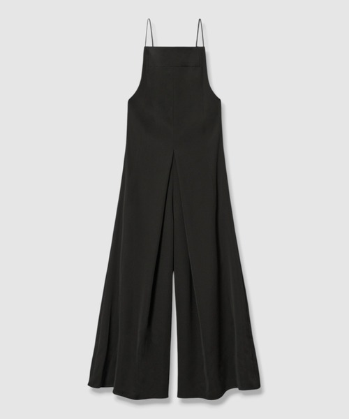 allureville(アルアバイル)の「ドビークロスフレアオールインワン(つなぎ/オールインワン・レディース・ブラック・1/2)」の10枚目の写真