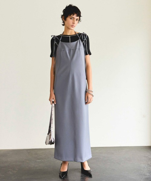 tシャツ Bicolor Stitch Rib T-shirt/バイカラーステッチリブTシャツ「MAISON SPECIAL/メゾンスペシャル」 レデ Bicolor Stitch Rib T-shirt/バイカラーステッチリブTシャツ