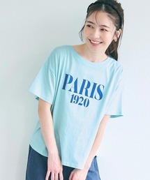 テールカットロゴTシャツ