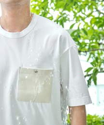 THE TOKYO | 【新型】もう汗(焦)らない汗染み,汚れ防止/ソロテックスネオレザーポケットTシャツ(Tシャツ/カットソー)