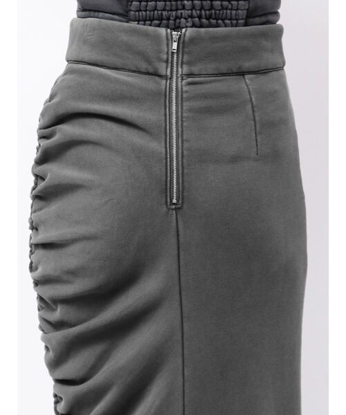 RESEXXY(リゼクシー)の「ギャザーマーメイドスカート【セットアップ着用可能】(スカート・レディース・ライトグレー/チャコールグレー/ブラック・FREE)」の5枚目の写真