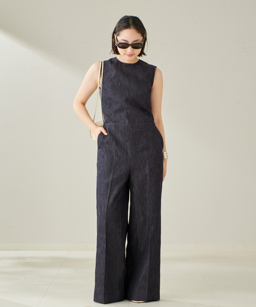 完売品　KAPITAL デニム　オールインワン　つなぎ風デニムワンピース 完売品 KAPITAL デニム オールインワン つなぎ風デニムワンピース