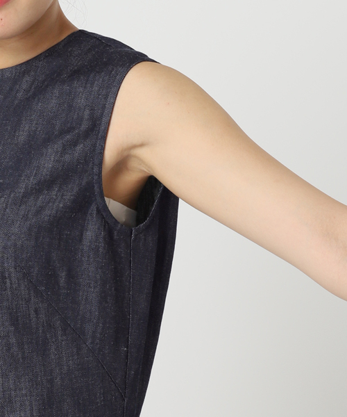 plage（プラージュ）の「R’IAM デニムオールインワン（つなぎ/オールインワン・レディース・ネイビー・36/38）」の17枚目の写真