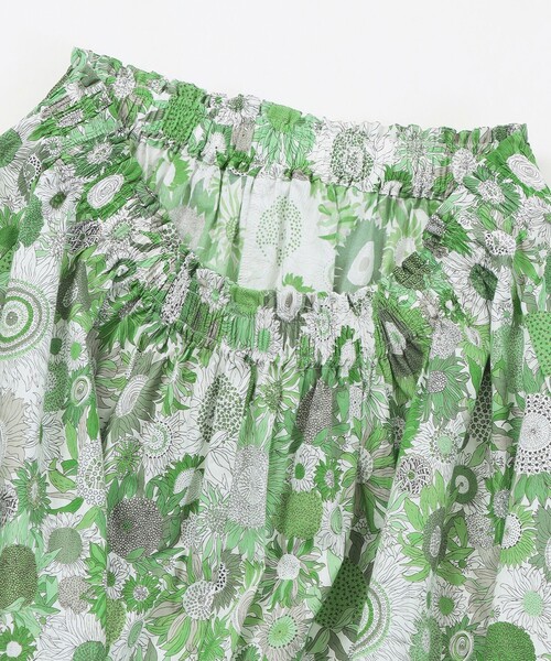 MACKINTOSH PHILOSOPHY（ﾏｯｷﾝﾄｯｼｭ ﾌｨﾛｿﾌｨｰ）の「リバティギャザースカート（スカート・レディース・グリーン/ライトブルー・36/38/34）」の10枚目の写真