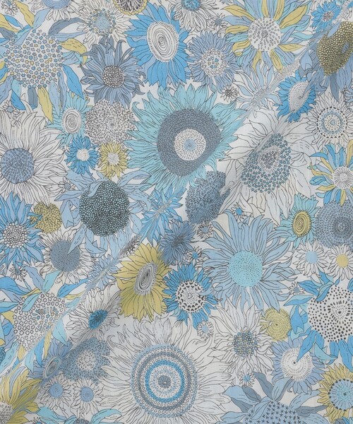 MACKINTOSH PHILOSOPHY（ﾏｯｷﾝﾄｯｼｭ ﾌｨﾛｿﾌｨｰ）の「リバティギャザースカート（スカート・レディース・グリーン/ライトブルー・36/38/34）」の11枚目の写真