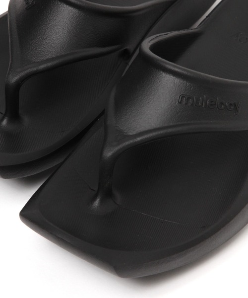 muleboy(ミュールボーイ)の「【muleboy(ミュールボーイ)】SQUARE X(サンダル・メンズ・ブラック/オフホワイト・26/27)」の7枚目の写真