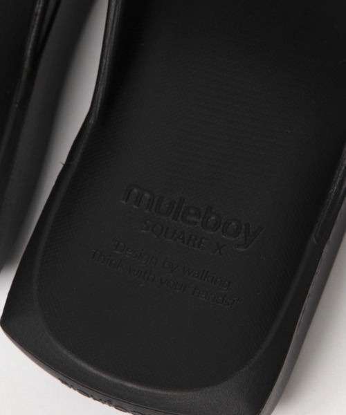 muleboy(ミュールボーイ)の「【muleboy(ミュールボーイ)】SQUARE X(サンダル・メンズ・ブラック/オフホワイト・26/27)」の10枚目の写真