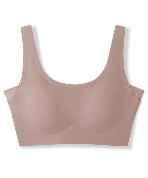 BAMBI WATER（バンビウォーター）の「【昼夜兼用】ノンワイヤーなのにホールド力抜群 外出時もおうちでも 1日中使える ナイトブラ シームレス セットアップ可能（ナイトブラ・レディース・ネイビー/ベージュ/スモークピンク/グレイッシュベージュ/ブルーグレー/ピンクベージュ/ブラック・XXL/XL/L/M/S）」の22枚目の写真