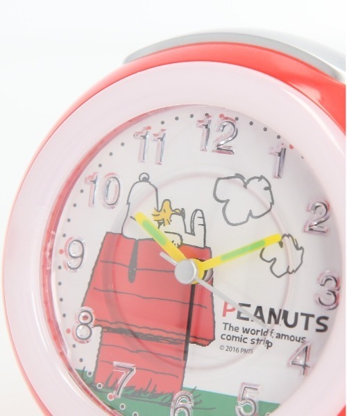 その他セレクト（ソノタセレクト）の「キャラクター LEDライト付き アラームクロック（置時計・キッズ・レッド/ブラック・FREE）」の3枚目の写真