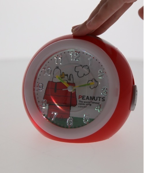 その他セレクト（ソノタセレクト）の「キャラクター LEDライト付き アラームクロック（置時計・キッズ・レッド/ブラック・FREE）」の8枚目の写真