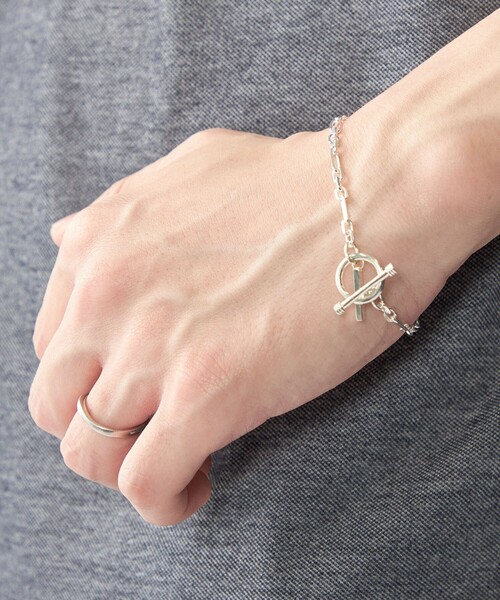 xolo jewelryブレスレットシルバー　完売品 XOLO: MIX CUT LINK BRACELET 3mm（ブレスレット）｜XOLO