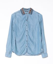 メゾンスコッチ MAISON SCOTCH 正規販売店 レディース 長袖シャツ CLEAN SUMMER SHIRT 134811 1 DENIM W 楽天市場】メゾンスコッチ MAISON SCOTCH 正規販売店 レディース