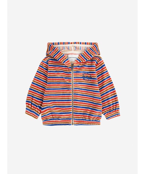 セール】Have Fun striped zipped hoodie（パーカー）｜BOBO CHOSES 