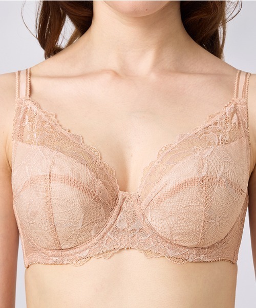 TRIUMPH(トリンプ)の「美胸ホールドブラ フルカップブラジャー【C,D,E,F,Gカップ】 TRAC002 WP(ブラジャー・レディース・ピンク/ダークブラウン・G80/G75/F85/F80/G85/F75/E95/E90/E85/E80/E75/D95/D90/D85/D80/D75/C95/C90/C85/C80/C75)」の6枚目の写真