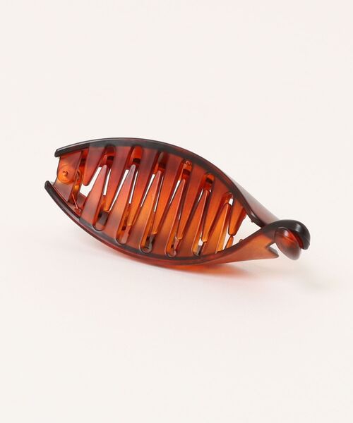 Fun & Daily（ファンアンドデイリー）の「F&D : マットカラーヘアクリップ（ヘアゴム・レディース・ブラック/ブラウン/イエロー・FREE）」の5枚目の写真