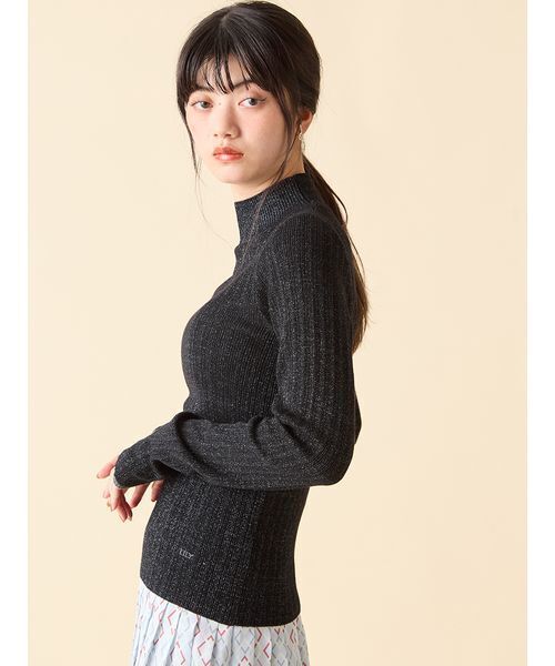 セール】ランダムリブラメニットトップス（ニット/セーター）｜LILY