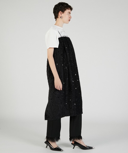 PRANK PROJECT（プランクプロジェクト）の「2WAYシャギーバルーンスカート / 2-Way Shaggy Balloon Skirt（スカート・レディース・ブラック/ホワイト・FREE）」の20枚目の写真