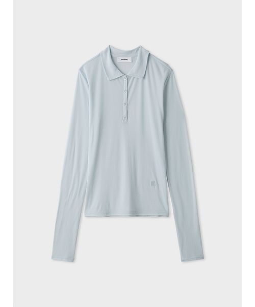 シアーフライスポロカットトップス（Tシャツ/カットソー）｜MIESROHE