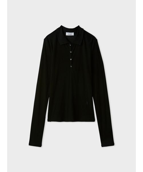 シアーフライスポロカットトップス（Tシャツ/カットソー）｜MIESROHE