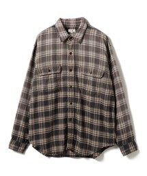 BEAMS | ワイドフィット フェード チェックシャツ(シャツ/ブラウス)