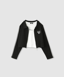 RICH MIX | RICHMIX ジップアンサンブル【インナータンクトップ付き】(アンサンブル)