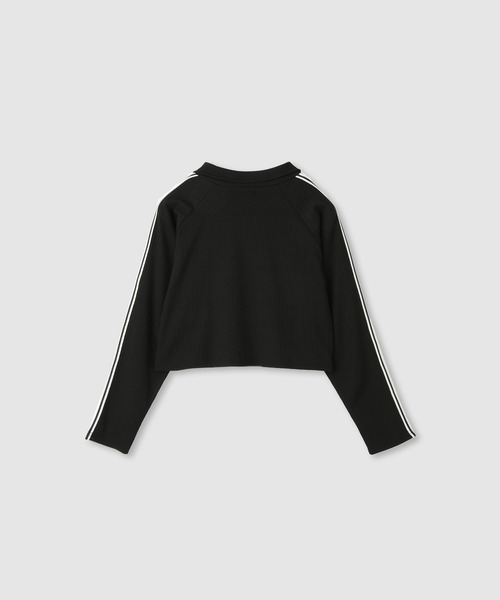 RICH MIX（リッチミックス）の「RICHMIX ジップアンサンブル【インナータンクトップ付き】（アンサンブル・キッズ・杢グレー/ブラック・150/140/130/160）」の3枚目の写真