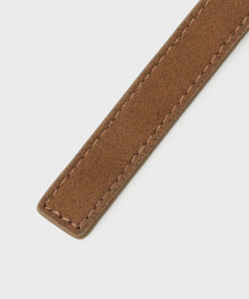 OPAQUE.CLIP（オペークドットクリップ）の「フェイクスエードデザインベルト（ベルト・レディース・キャメル/ブラウン系その他・00）」の5枚目の写真