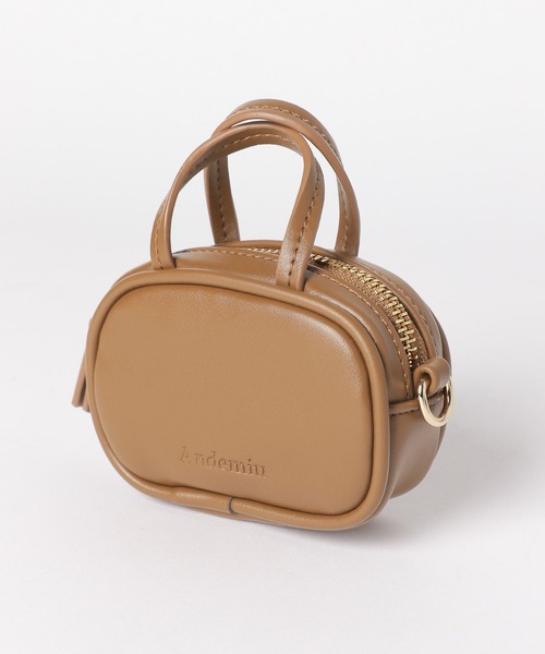 Andemiu（アンデミュウ）の「ボストンリップチャーム574980（ショルダーバッグ・レディース・ブラック/ボルドー/ブラウン・FREE）」の13枚目の写真