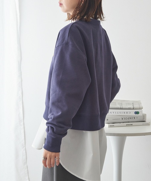 POLO BCS（ポロ ビーシーエス）の「【POLO BCS】ZOZO限定商品 ワンポイントベア　コンパクトスウェット（スウェット・レディース・ブラウン/ホワイト/ブラック/ネイビー・L/M/S）」の17枚目の写真