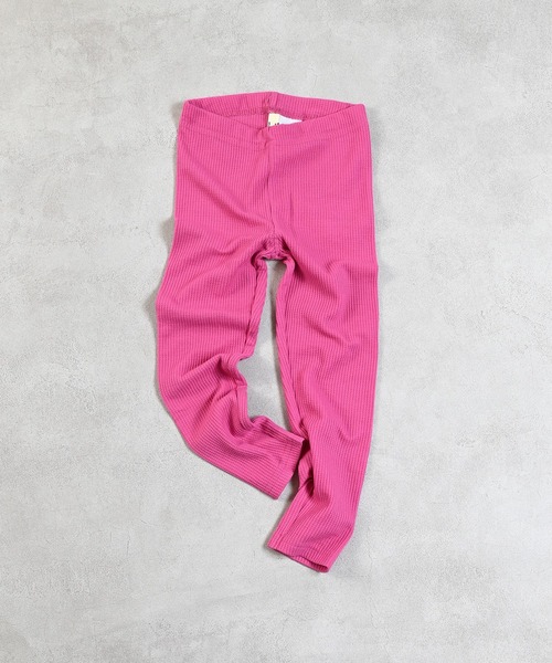 Life Support Products（ライフサポートプロダクツ）の「ワッフルレギンス（レギンス/スパッツ・キッズ・チャコール/イエロー/杢グレー/ピンク/ネイビー・90/100/110/120/80/130/95）」の5枚目の写真