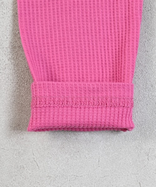 Life Support Products（ライフサポートプロダクツ）の「ワッフルレギンス（レギンス/スパッツ・キッズ・チャコール/イエロー/杢グレー/ピンク/ネイビー・90/100/110/120/80/130/95）」の16枚目の写真