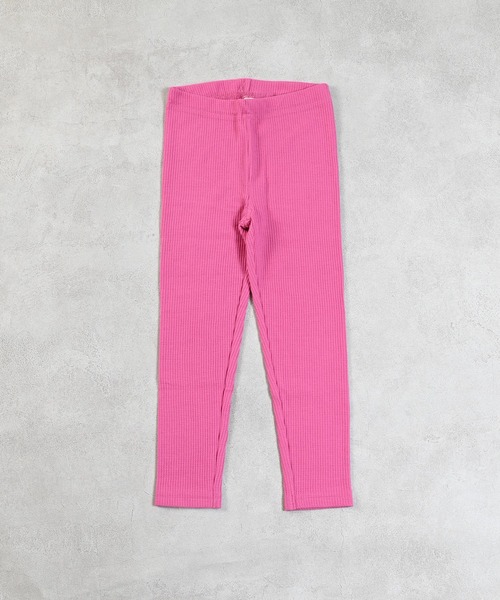 Life Support Products（ライフサポートプロダクツ）の「ワッフルレギンス（レギンス/スパッツ・キッズ・チャコール/イエロー/杢グレー/ピンク/ネイビー・90/100/110/120/80/130/95）」の18枚目の写真