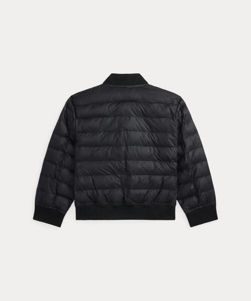 POLO RALPH LAUREN CHILDRENSWEAR(ポロ ラルフ ローレン チルドレンズウェア)の「キルテッド ベースボール ジャケット(その他アウター・キッズ・ブラック系1・3/4/6/7)」の4枚目の写真