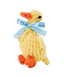 TOOLS FOR THE DOG(c[YtH[UhbO)JAX&BONES GOOD KARMA ROPE TOYSmDAISY THE DUCK_LARGEn(ybgp)