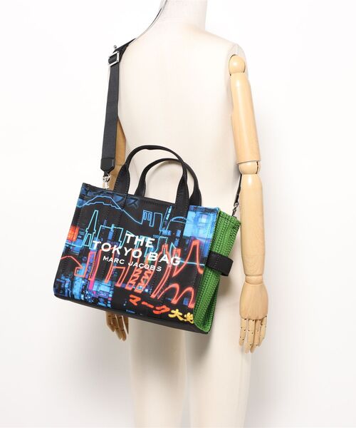 マークジェイコブス ザ シティ キャンバス トート バッグ ミディアム THE CITY TOTE BAG MEDIUM/ザ シティ キャンバス トート バッグ