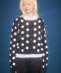 FEKETE | dots & stars cardigan / ドット・星柄カーディガン(カーディガン/ボレロ)
