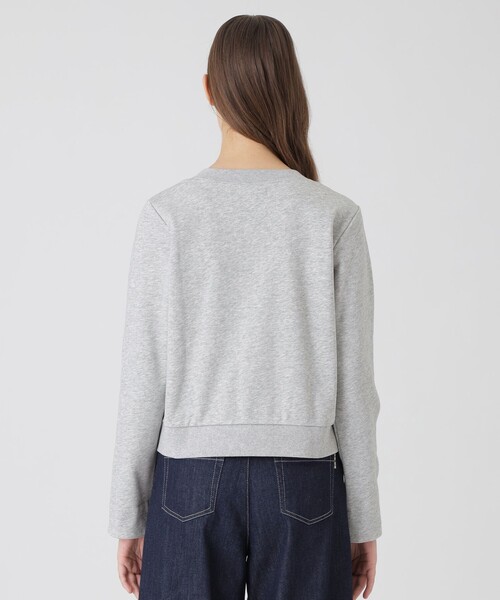 セール】コンパクトソフト裏毛カーディガン（カーディガン/ボレロ