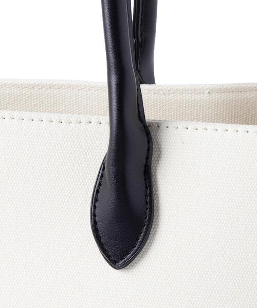 INGNI(イング)の「ロゴトートバッグ(トートバッグ・レディース・ホワイト×ブラック/ブラック系その他2/ホワイト系その他5・-)」の13枚目の写真