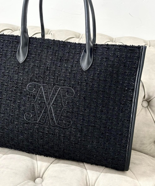 INGNI(イング)の「ロゴトートバッグ(トートバッグ・レディース・ホワイト×ブラック/ブラック系その他2/ホワイト系その他5・-)」の8枚目の写真