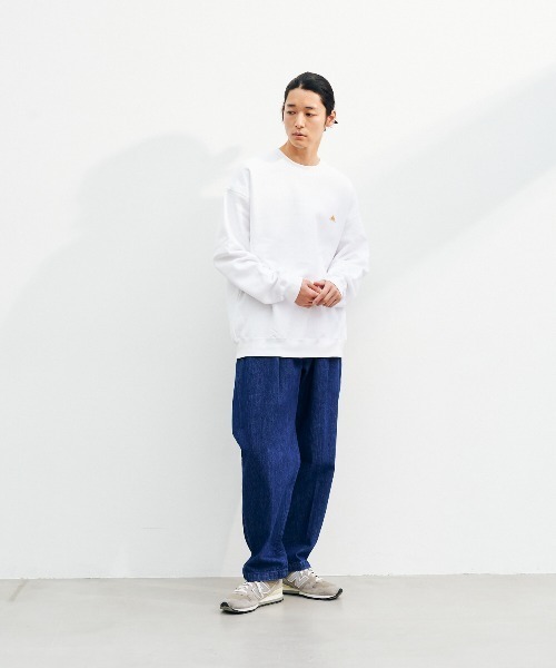 KELTY(ケルティ)の「ミニロゴクルーネックスウェット(スウェット・レディース・ベージュ/杢グレー/ブラック/ホワイト・S/MEDIUM/L/XL)」の13枚目の写真