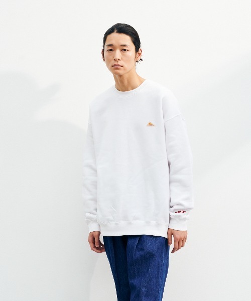KELTY(ケルティ)の「ミニロゴクルーネックスウェット(スウェット・レディース・ベージュ/杢グレー/ブラック/ホワイト・S/MEDIUM/L/XL)」の15枚目の写真