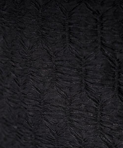 THE SHOP TK （ザ ショップ ティーケー ）の「ウェーブシアー袖クシュプルオーバー【洗濯機OK】（Tシャツ/カットソー・レディース・ブラック/ブルー系その他/オフホワイト・13/12）」の13枚目の写真