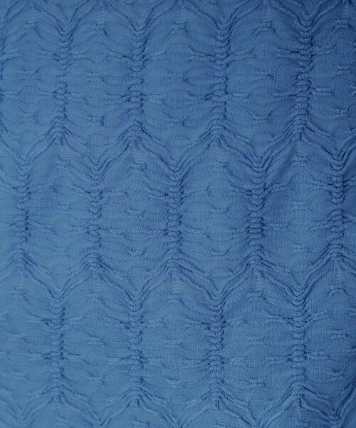 THE SHOP TK （ザ ショップ ティーケー ）の「ウェーブシアー袖クシュプルオーバー【洗濯機OK】（Tシャツ/カットソー・レディース・ブラック/ブルー系その他/オフホワイト・13/12）」の18枚目の写真