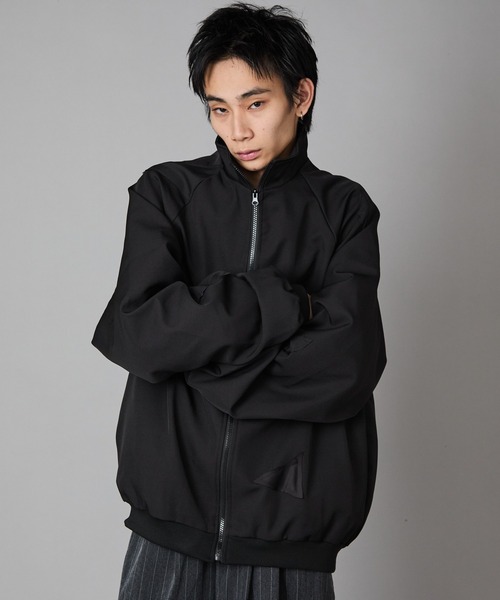Theater code（シアターコード）の「Switching Full-Zip Blouson / 切り替え風 パッチワーク風 フルジップブルゾン 秋 秋服メンズ 2026年秋冬（ブルゾン・メンズ・ブラック/グレー・M/L）」の12枚目の写真