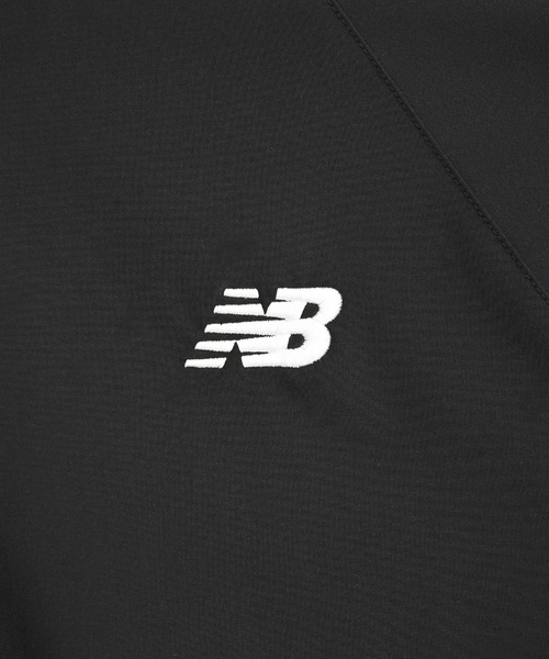 NEW BALANCE(ニューバランス)の「裏起毛トリコットラインドジャケット(ジャージ・レディース・グレイッシュベージュ/ブラック・SMALL/MEDIUM/X-LARGE/LARGE)」の3枚目の写真