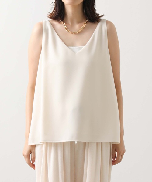 Gready Brilliant（グレディブリリアン）の「ＬＵＷストラップキャミ（キャミソール・レディース・アイボリー/ベージュ・38）」の5枚目の写真