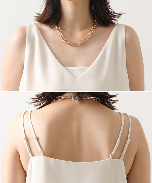 Gready Brilliant（グレディブリリアン）の「ＬＵＷストラップキャミ（キャミソール・レディース・アイボリー/ベージュ・38）」の7枚目の写真