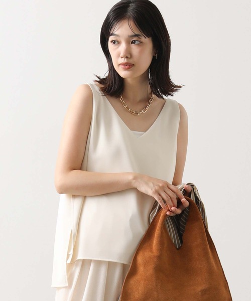 Gready Brilliant（グレディブリリアン）の「ＬＵＷストラップキャミ（キャミソール・レディース・アイボリー/ベージュ・38）」の16枚目の写真