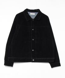 MANYMENMANYMINDS / フロッキー加工デニム/PUコーティング加工デニム/トラッカーJKT