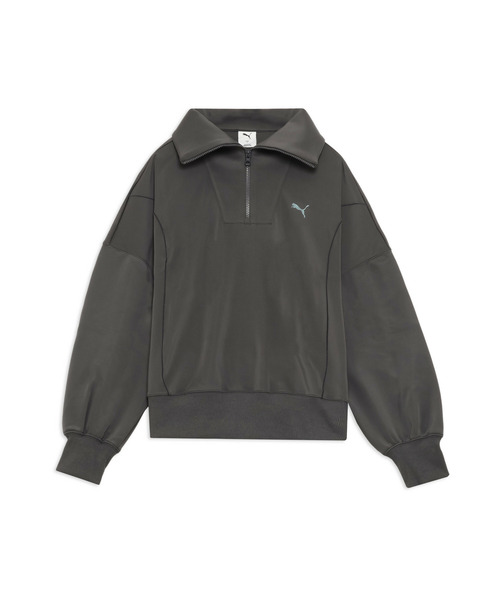 PUMA（プーマ）の「PUMA プーマ ウィメンズ トレーニング トレイン エッジ ニット ハーフジッ（スウェット・レディース・オフホワイト/ダークグレー/ライラック・SMALL/MEDIUM/LARGE/X-LARGE）」の13枚目の写真